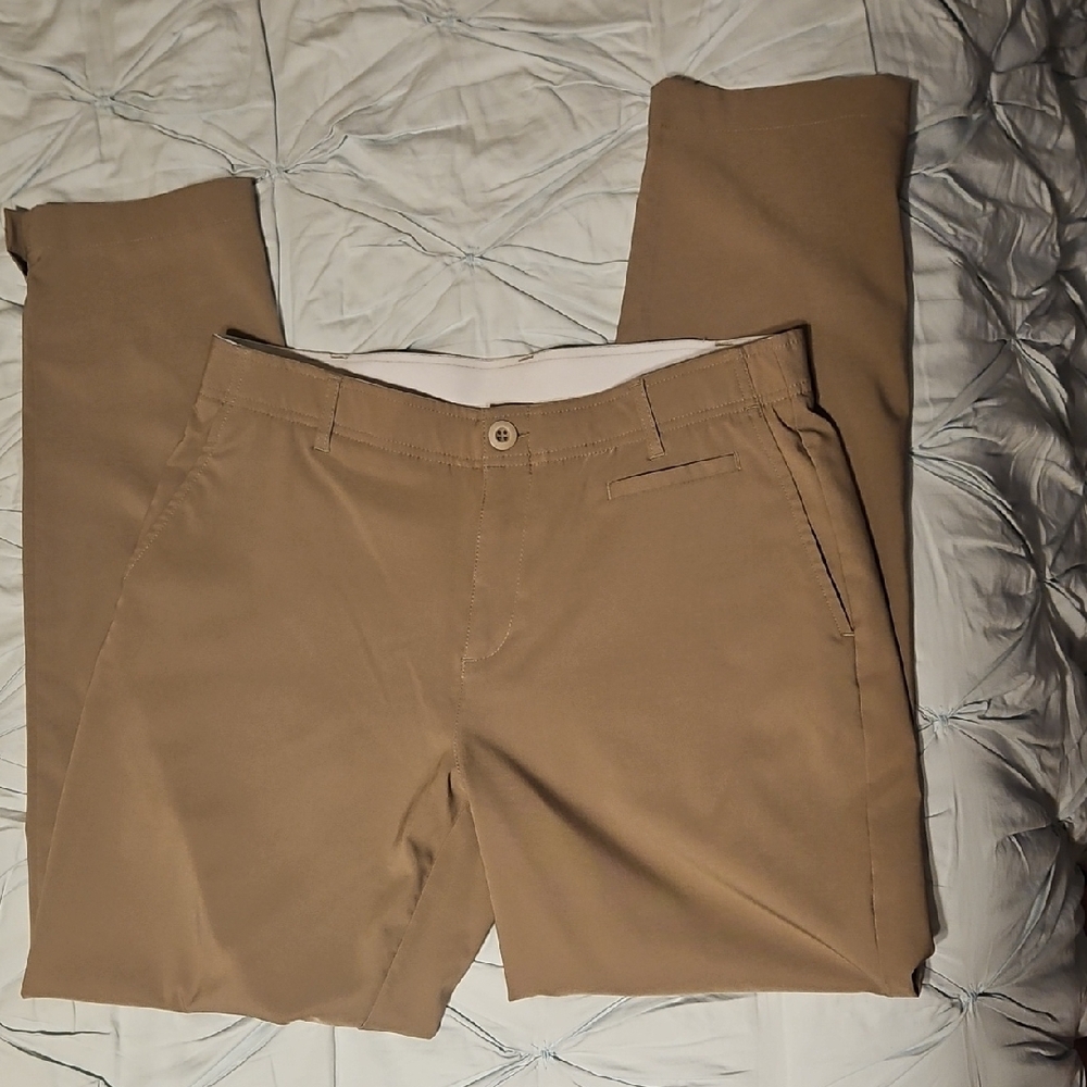 Women's Tan Golf Pants